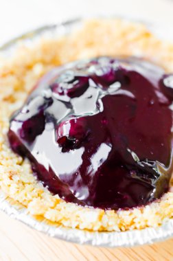 Yaban mersinli cheesecake