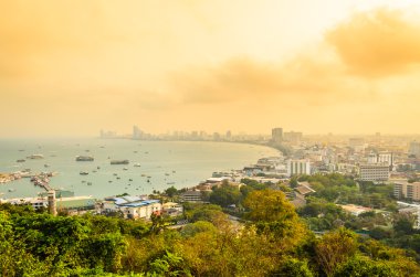 Pattaya cityscape twilight kez