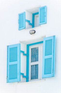 Yunanistan pencere santorini stili