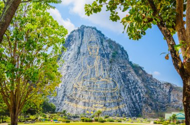 Buda'nın dağ pattaya Tayland