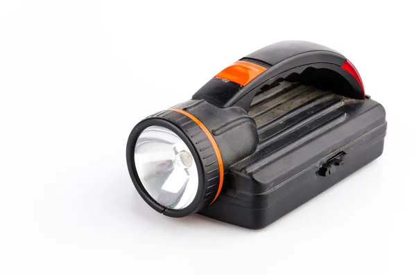 Black flashlight — Stock Photo, Image