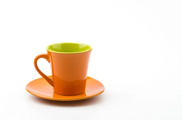 Orange mugg — Stockfoto