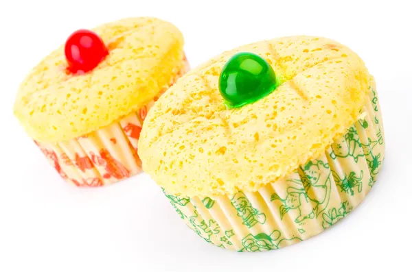 Vanilj cupcake — Stockfoto