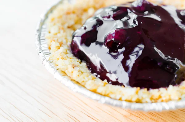 Blueberry cheesecake — Stock Photo, Image