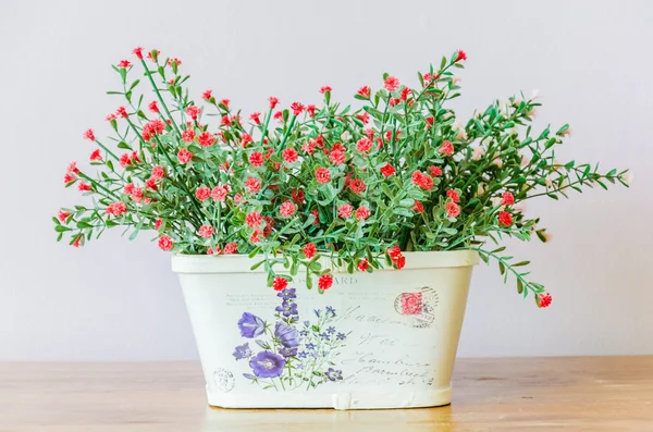 Blomma vas dekoration — Stockfoto