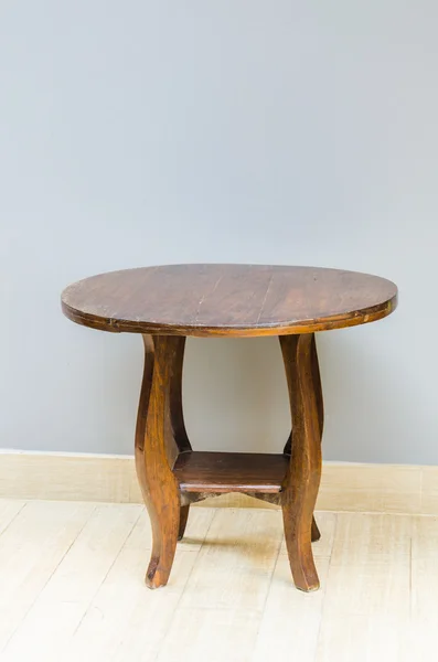 Mesa de silla de madera — Foto de Stock