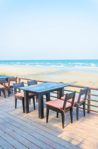 Dinner on the beach — Stock Photo, Image