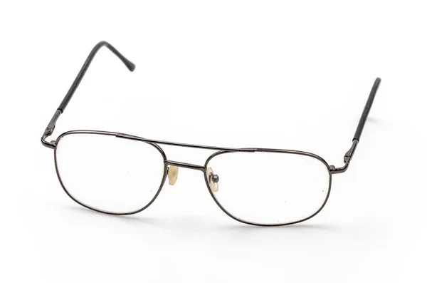 안경 고립 된 흰색 배경 — 스톡 사진