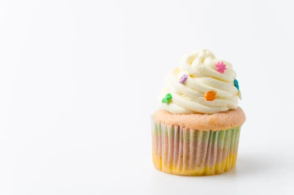 Cupcake arco iris — Foto de Stock