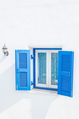 Yunanistan pencere santorini stili