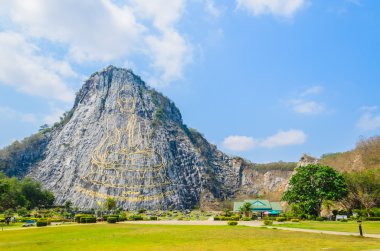 Buda'nın dağ pattaya Tayland