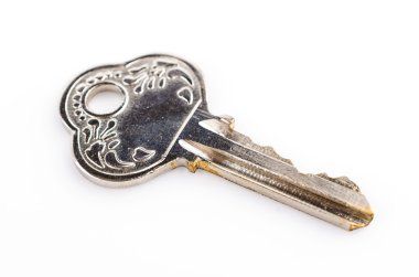 anahtar yalıtılmış beyaz arka plan