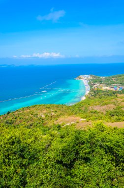 pattaya şehir Tayland Koh Larne Adası tropik beach