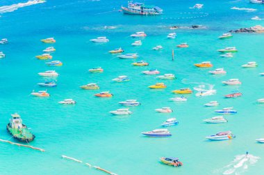 Pattaya Tayland 'daki Koh Larn Adası