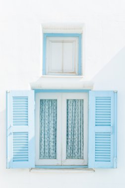 Yunanistan pencere santorini stili