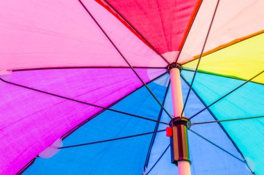 renkli şemsiye