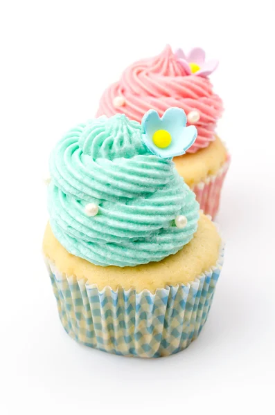 Vanilla cupcakes — Stock Photo, Image
