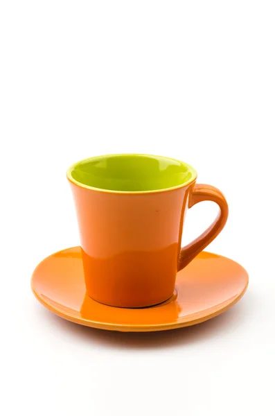 Isolated Orange mug — Stock Photo, Image