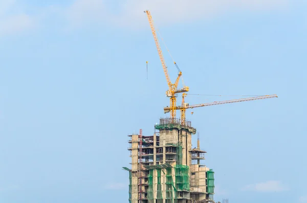 Construction crane building — Stock Photo, Image