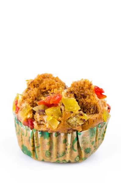 Fruit banana cupcake — Stock Photo, Image