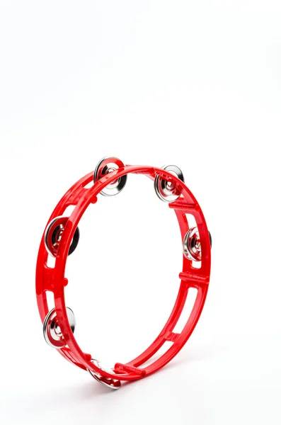 Isolated tambourine — Stock Photo, Image