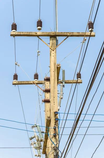 Electric post — Stock Photo, Image