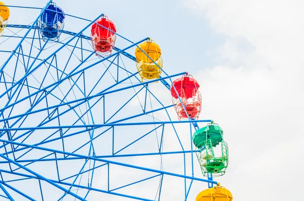 Vintage ferris wheel in the park — Stock Photo, Image