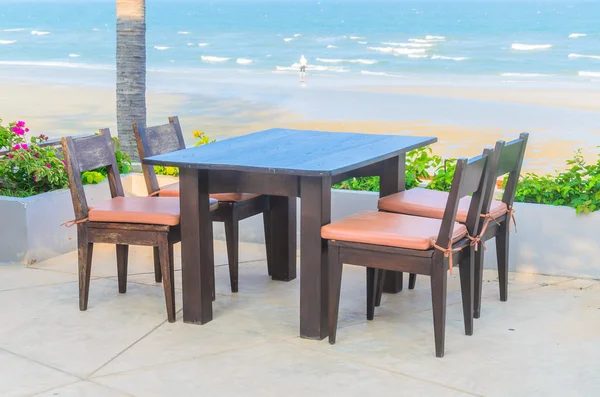 Cena en la playa — Foto de Stock