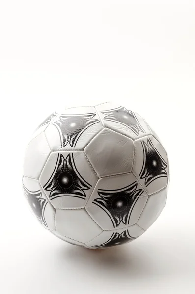 Fotbalový míč, samostatný bílé pozadí — Stock fotografie