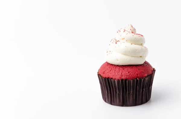 Cupcakes en velours rouge — Photo