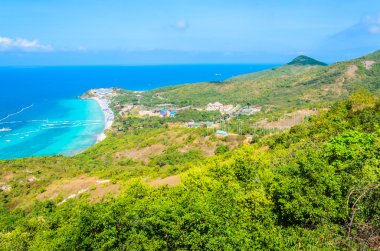 pattaya şehir Tayland Koh Larne Adası tropik beach
