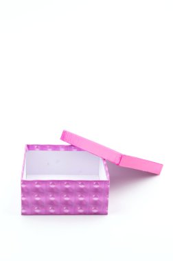 pembe hediye izole kutusu beyaz arka plan