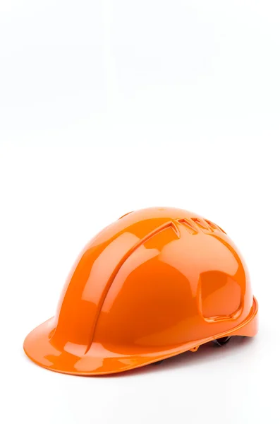 分離された安全ヘルメットの帽子 — ストック写真