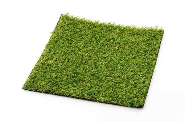 Grass mat isolated white background — Stockfoto