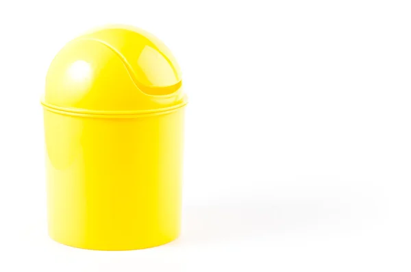 Śmieci żółty — Zdjęcie stockowe