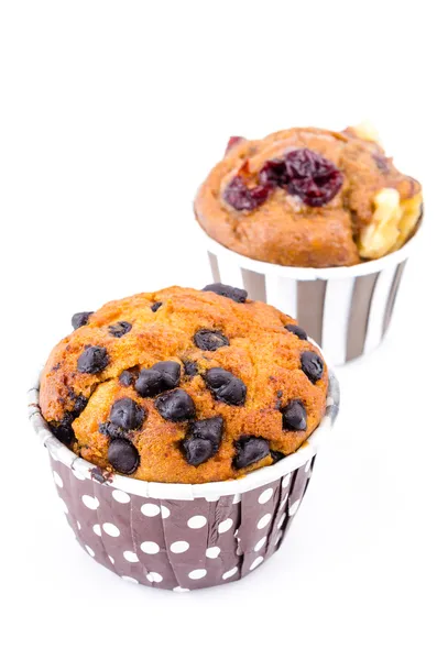 Bolo de chocolate fritas — Fotografia de Stock