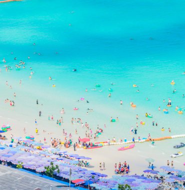 Pattaya Tayland 'daki Koh Larn Adası