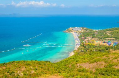 pattaya şehir Tayland Koh Larne Adası tropik beach