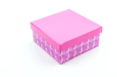 pembe hediye izole kutusu beyaz arka plan