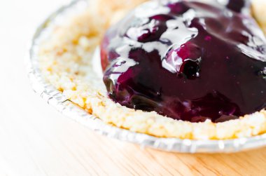 Yaban mersinli cheesecake