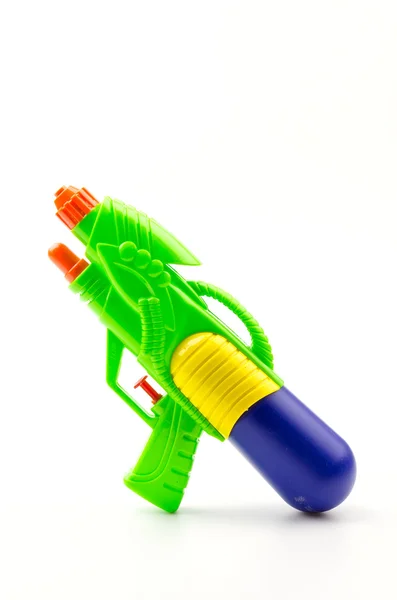 Gun water toy isolated white background — Stock Photo, Image