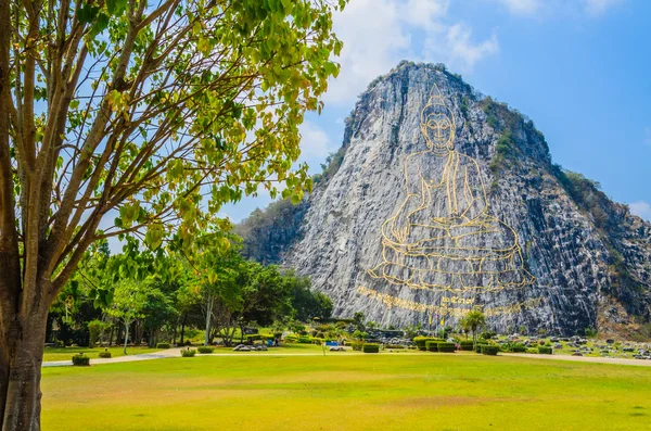 Buddha Mountain in pattaya Thailand — Stock Photo, Image