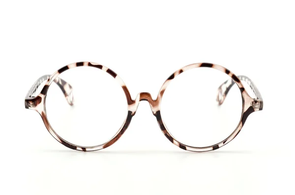 Óculos isolado fundo branco — Fotografia de Stock
