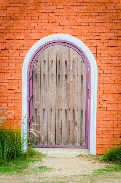 Wood doors — Stock Photo, Image