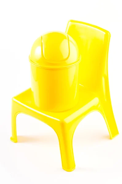 Spazzatura gialla — Foto Stock