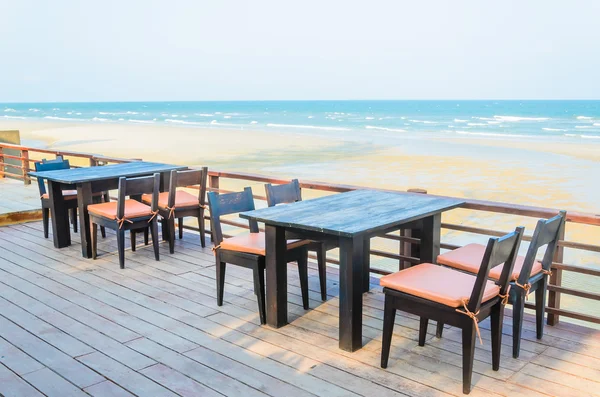 Cena en la playa — Foto de Stock