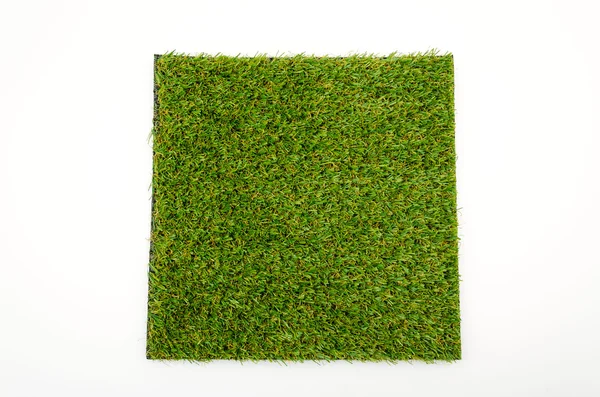 Grass mat isolated white background — Zdjęcie stockowe