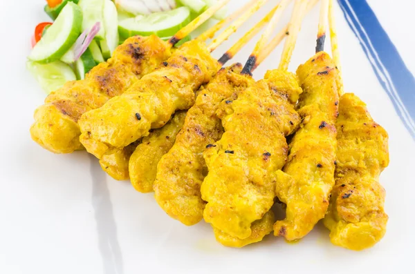 Pork satay — Stock Photo, Image