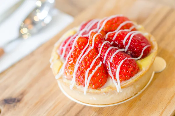 Tarte aux fraises — Photo