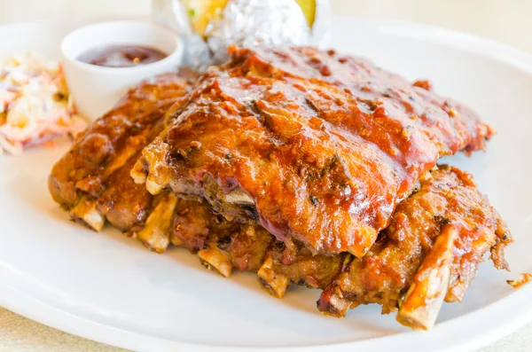 Bbq ribs steak — Stock Photo, Image